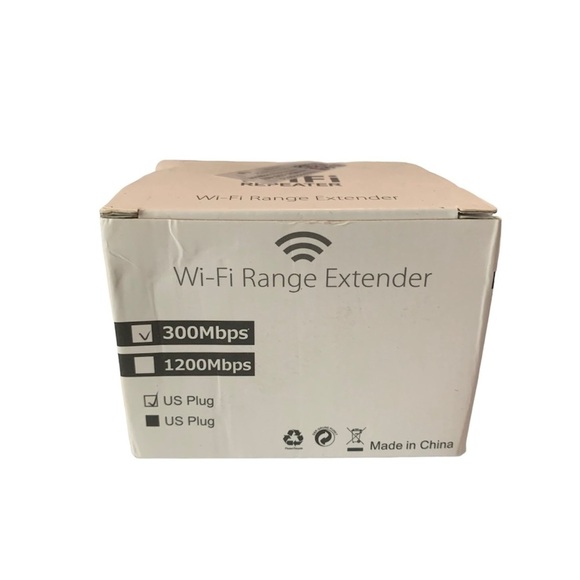 300 Mbps WiFi Extender WiFi Booster WiFi Repeater Internet Booster - Picture 1 of 7